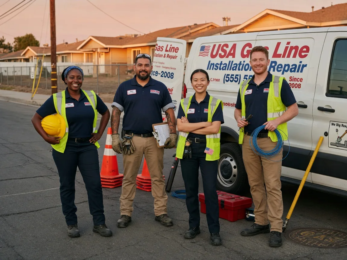 Gas Line Installation company in Boonville, CA